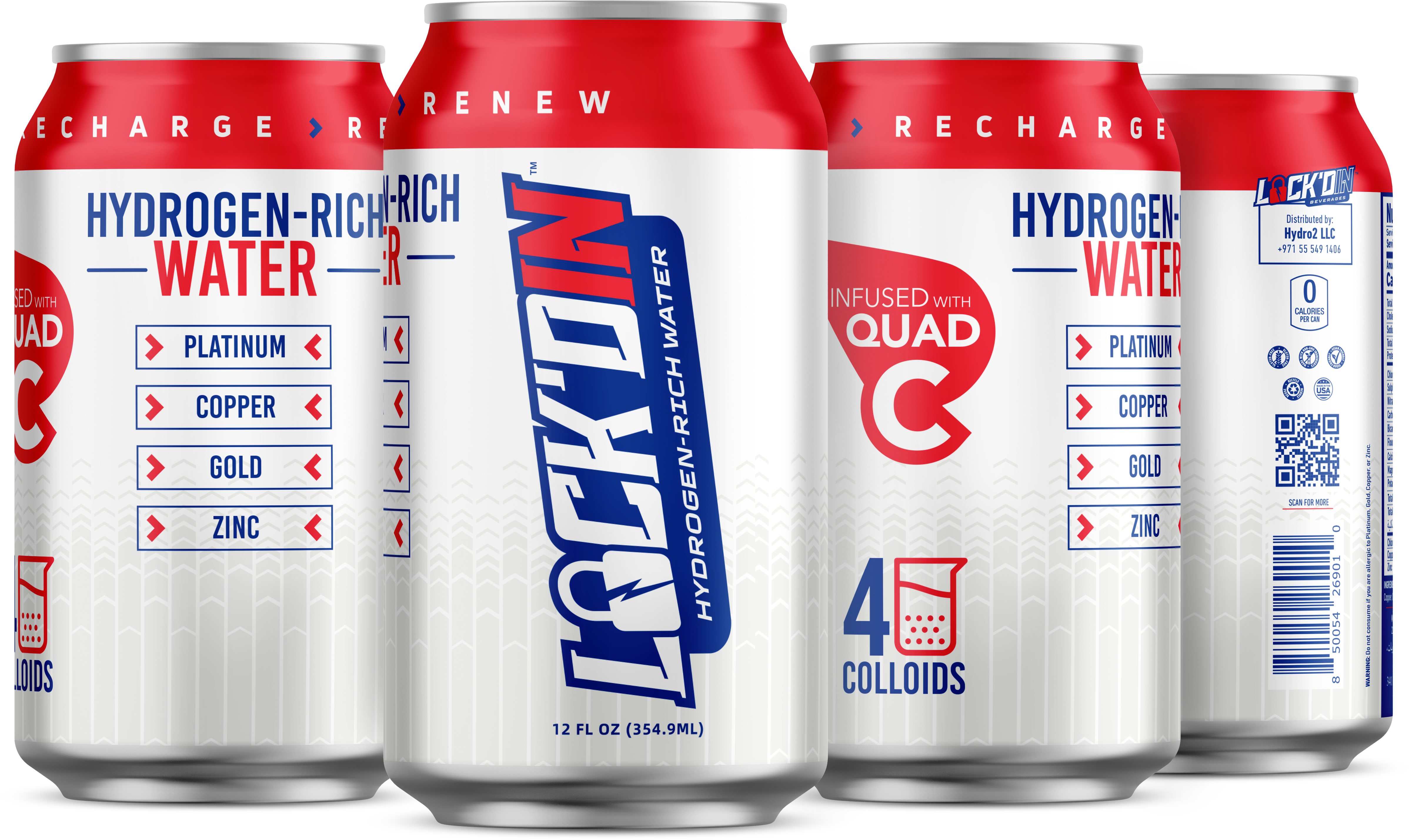 Lock’d In Hydrogen-Rich Water